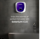 Crompton Solarium CLX 15-L 5 Star Rated Storage Water Heater (Geyser) with Free Installation and Connection Pipes ASWH-4915(Blue and White)