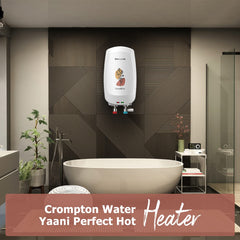 Crompton InstaBliss 3 L Instant Water Heater – 3000 W, 4-Level Safety, Rust-Proof