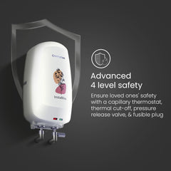 Crompton InstaBliss 5 L Electric Instant Water Heater – 3000 W, Rust-Proof, 4-Level Safety