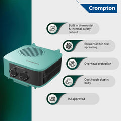 Crompton Insta Comfort 2000 W Heat Convector – Adjustable Thermostat (Model ACGRH)