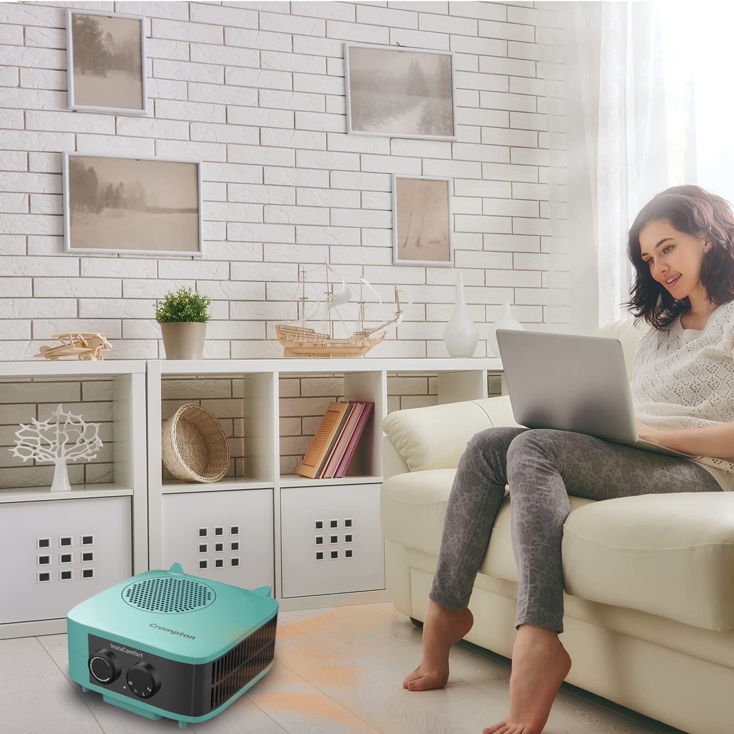 Crompton Insta Comfort 2000 W Heat Convector – Adjustable Thermostat (Model ACGRH)