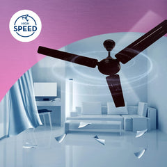Crompton Surebreeze Sea Sapphira 1200 mm (48") Ceiling Fan – Energy-Efficient High-Speed Comfort