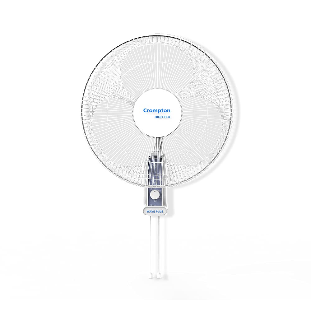 Crompton High-Flo Wave Plus 400 mm Wall-Mount Fan – KD White